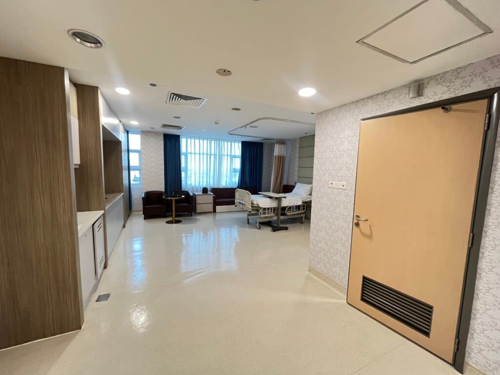 Phòng VIP nơi mình ở lại khi sinh con tại Bệnh viện Hạnh Phúc