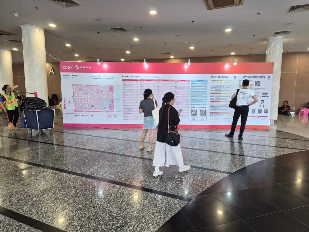 Sơ đồ gian hàng VIET BABY FAIR 2026 tại SECC